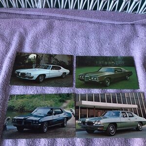 Vintage postcards of classic cars, lady and the tramp sealed lithographs new